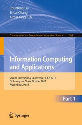 Information Computing And Applications Second International Conference Proceedings