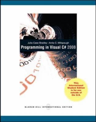 Programming In Visual C 2008