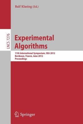 Experimental Algorithms 11th International Symposium Proceedings