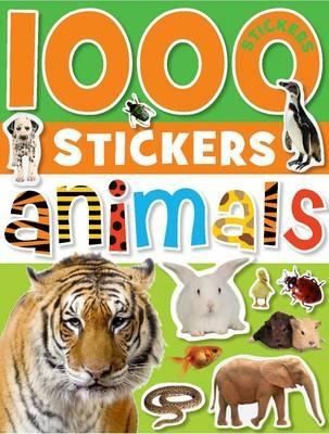 1000 Stickers Animals by Tim Bugbird cover