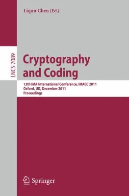 Cryptography And Coding 13th Ima International Conference Proceedings