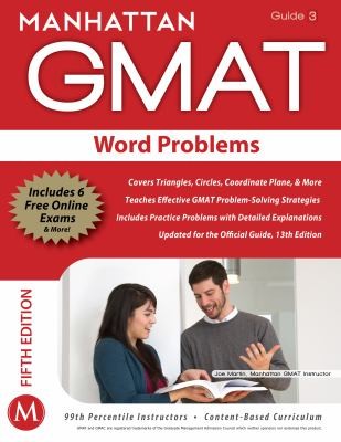 Manhattan GMAT Word Problems Guide 3 With Web Access
            
                Manhattan GMAT Preparation Guide Word Translations