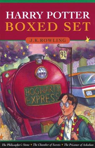 Harry Potter (series) 1-3 by J. K. Rowling cover