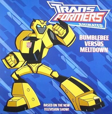Bumblebee Versus Meltdown by Aaron Rosenberg cover