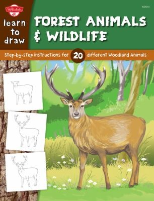 Forest Animals Wildlife Stepbystep Instructions For 25 Different Woodland Animals by Robbin Cuddy cover