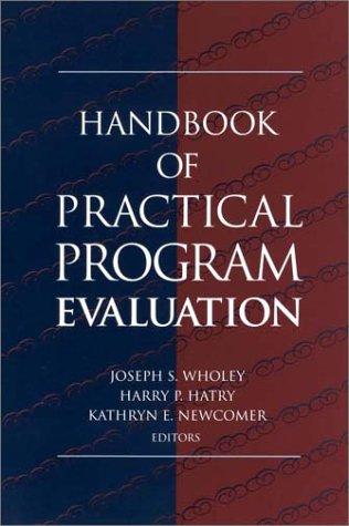 Handbook of practical program evaluation