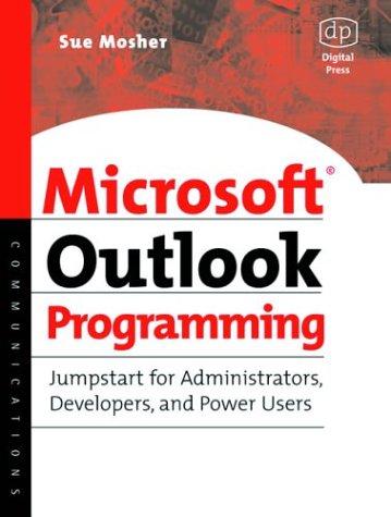 Microsoft Outlook programming