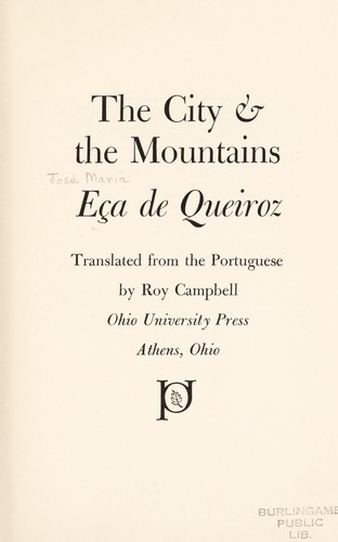 Cidade e as serras
