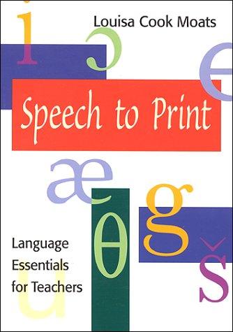 Speech to Print