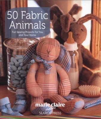 50 Fabric Animals by Karen Murphy cover