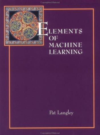 Elements of machine learning