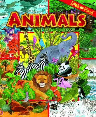 Look And Find Animals by Jan Smith cover