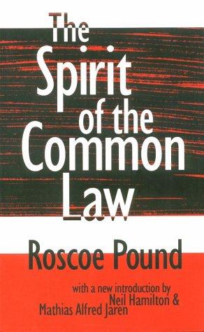 The spirit of the common law
