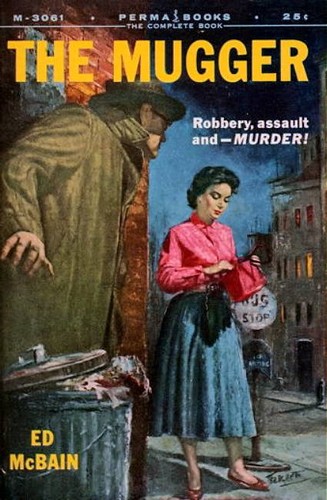 The mugger by Evan Hunter cover