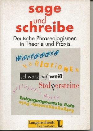 Deutsche Phraseologismen by Barbara Wotjak cover