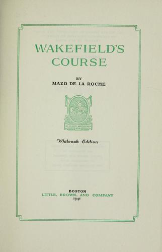 Wakefield's course