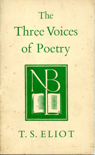 The three voices of poetry