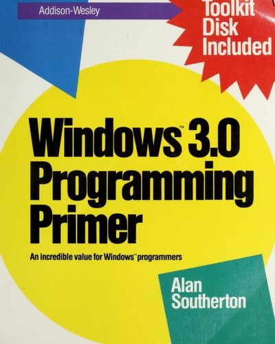 Windows 3.0 programming primer