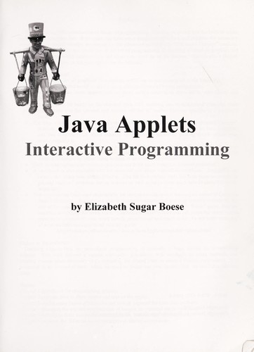 Java applets : interactive programming