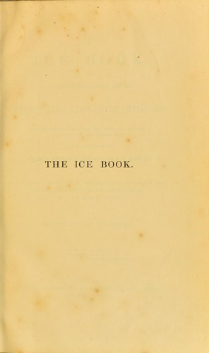 The ice book