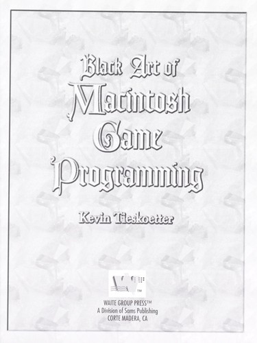Black art of Macintosh game programming