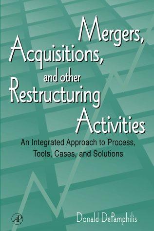 Mergers, Acquisitions, and Other Restructuring Activities