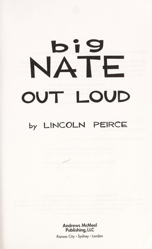 Big Nate Out Loud
