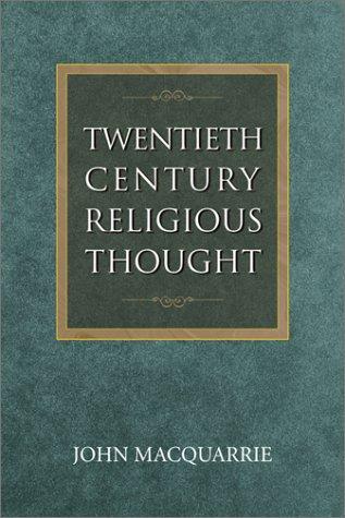 Twentieth-century religious thought