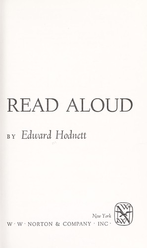 Poems to read aloud