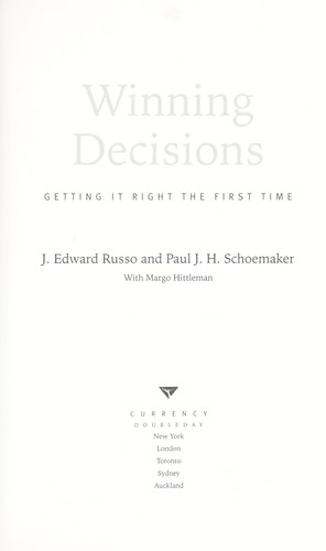 Winning decisions