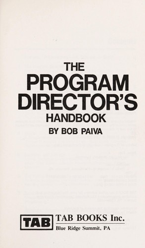 The program director's handbook