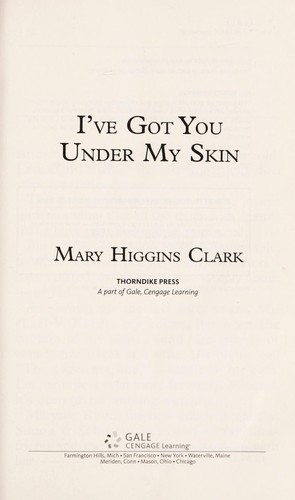 I've got you under my skin