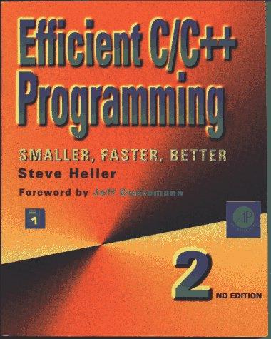 Efficient C/C++ programming