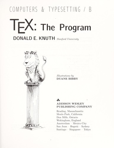 TeX : the program