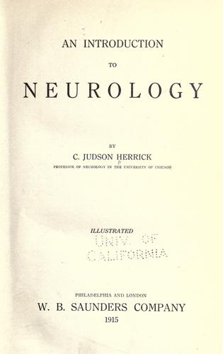 An introduction to neurology