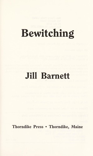 Bewitching by Jill Barnett cover