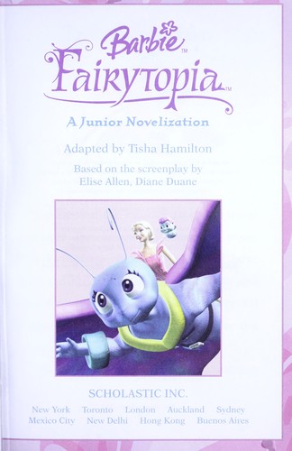 Barbie fairytopia by Tisha Hamilton cover