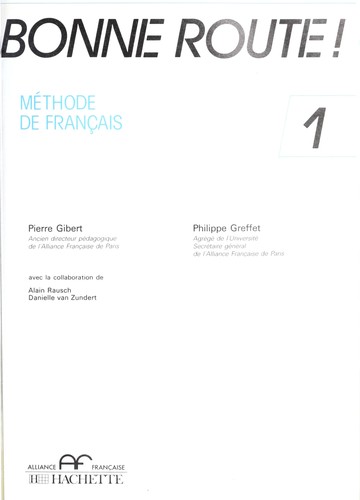 Bonne route by Pierre Gibert, Philippe Greffet cover