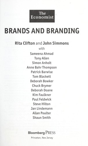 Brands and branding