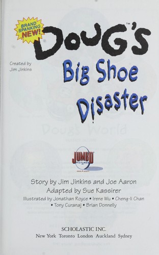 Doug's big shoe disaster by Sue Kassirer cover