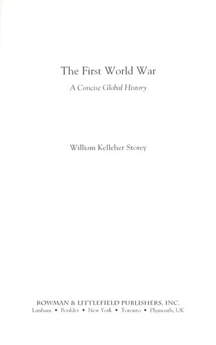 The First World War