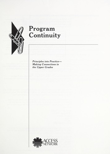 Program continuity