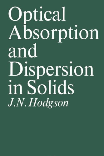 Optical absorption and dispersion in solids