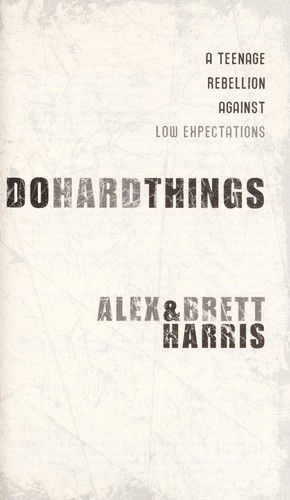 Do hard things