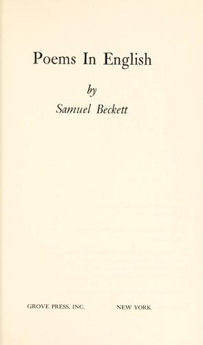 Poems in English