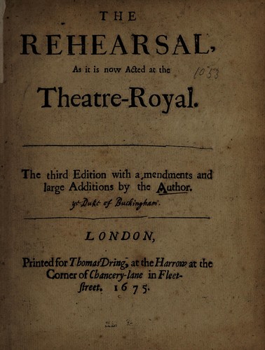 The rehearsal