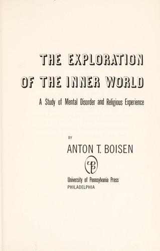 The exploration of the inner world