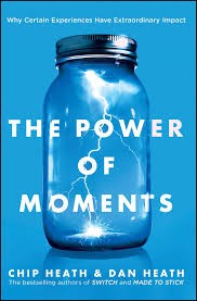 The Power of Moments by Chip Heath, Dan Heath cover