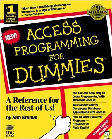 Access programming for dummies