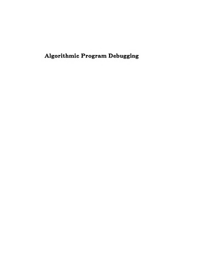 Algorithmic program debugging